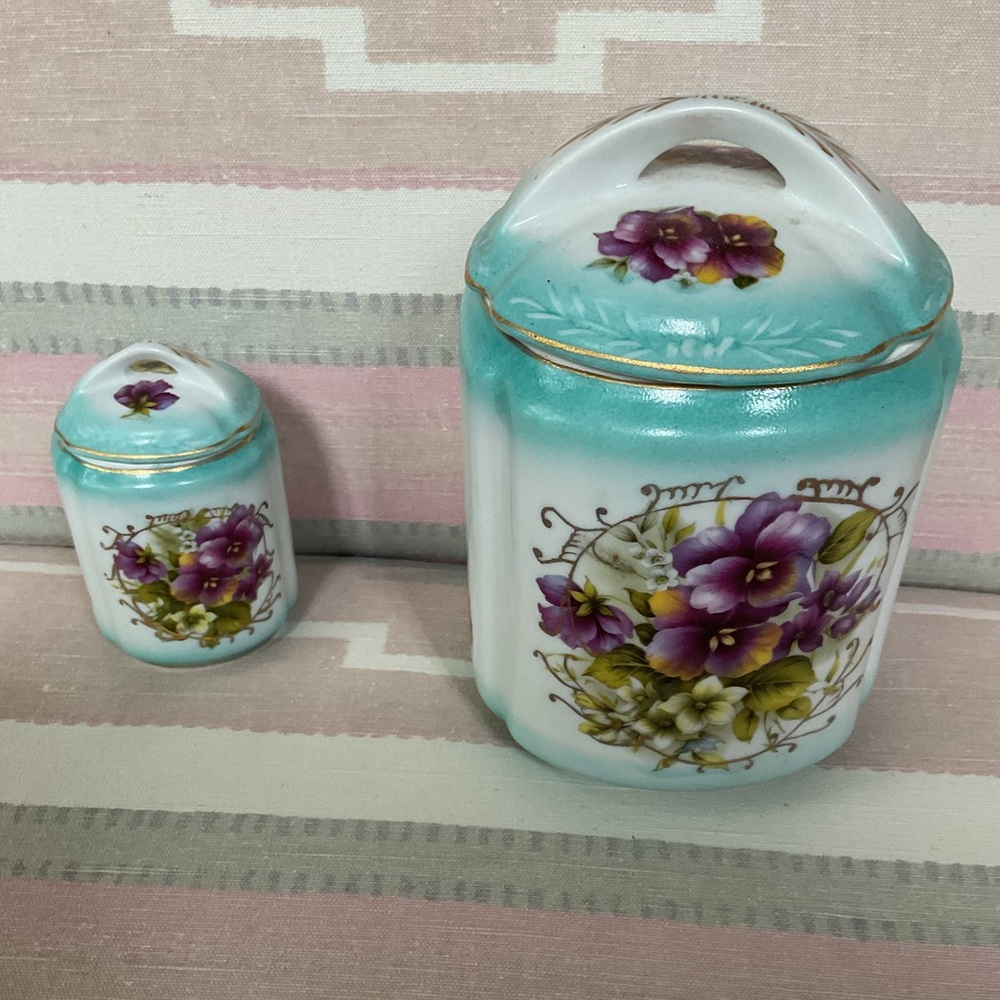 Limoges China Canister Set
